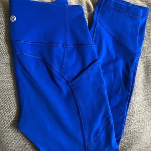 Lululemon - All the Right Places High-Rise, Crop 23”
Color: Electric Blue, SZ: 6